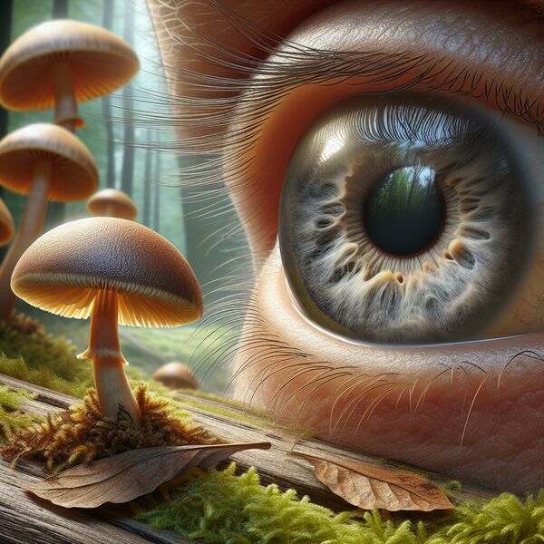 pilz am auge